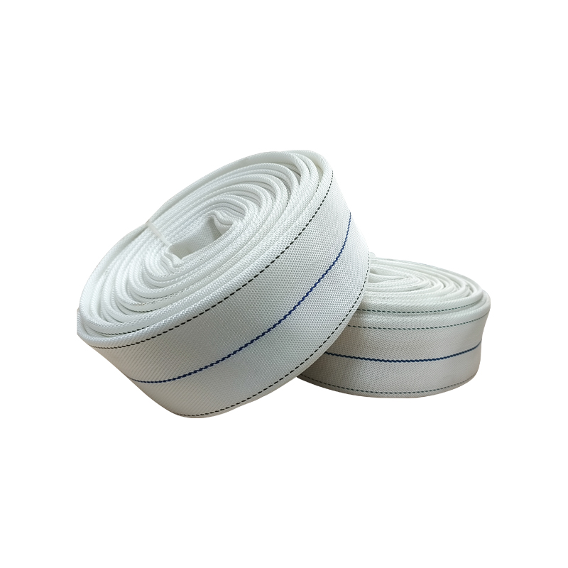 Plochá hasicí hadice s hadicovým vláknem z EPDM